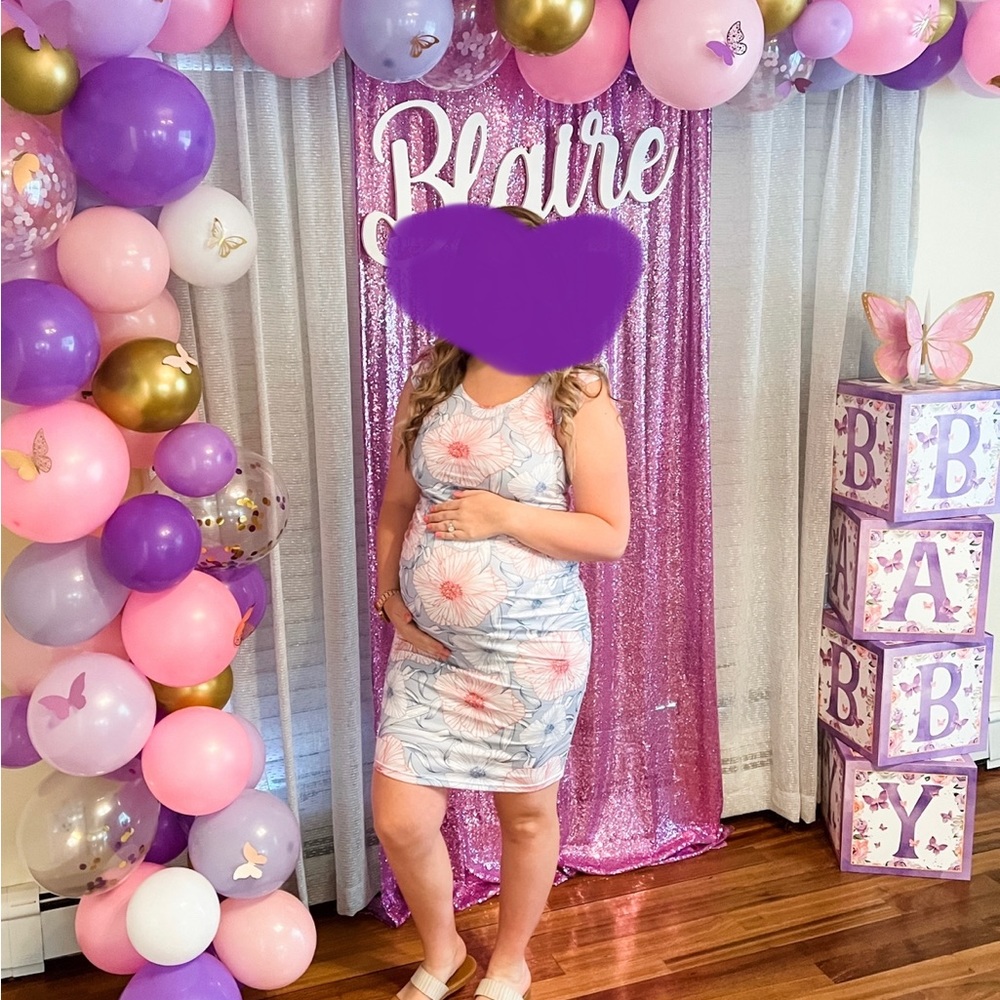 Floral Maternity Dress